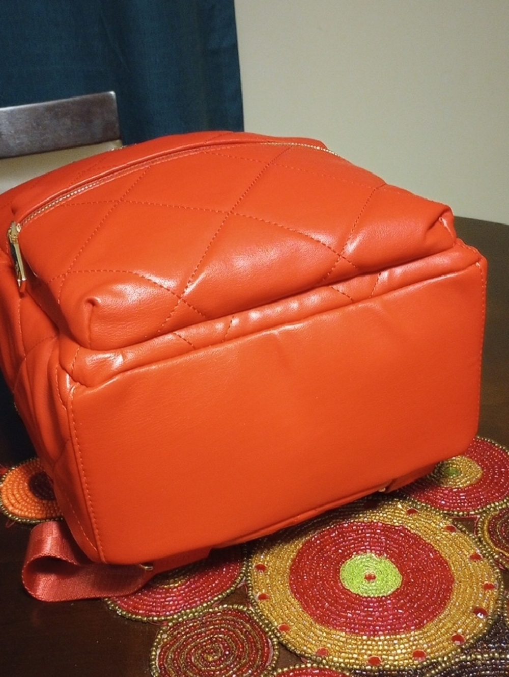 Quilted Laptop Backpack - Picture 10 of 15